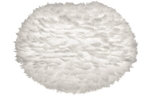 Umage Bílé závěsné stínidlo Eos z pravých husích per 65 cm