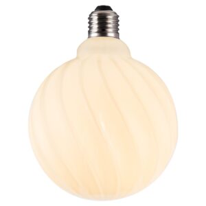 Opálově bílá žárovka Halo Design COLORS Twist E27 3