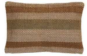 Béžovo-zelený povlak na polštář Kave Home Lunet 40 x 60 cm