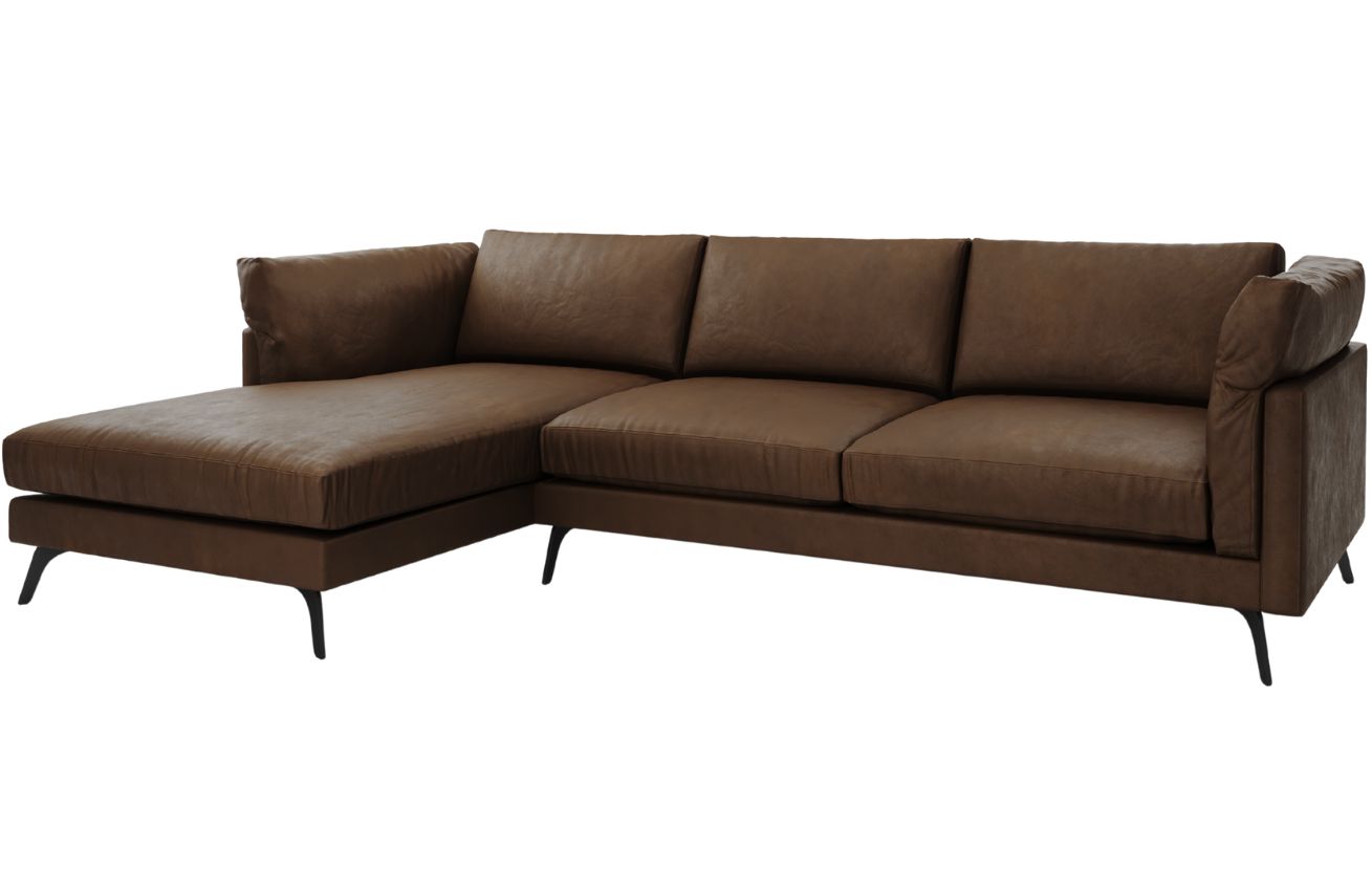 CXL by Christian Lacroix Kožená rohová pohovka Camille 322 cm