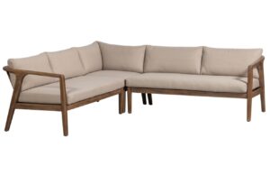 WOOOD Zahradní rohová pohovka Bias 227 cm