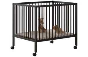 Vipack Dřevěná hrací ohrádka Dino 95 x 75 cm