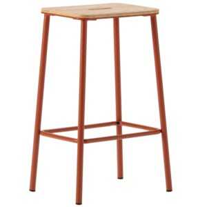 Marckeric Dřevěná barová židle Abba 65 cm