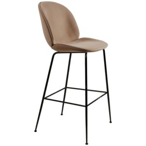 GUBI Sametová barová židle Beetle