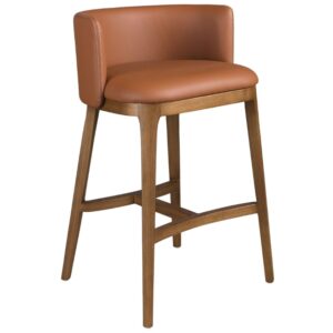 Angel Cerdá Koženková barová židle No. 4158