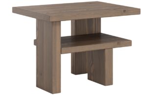 Hnědý dřevěný odkládací stolek Karup Design Japan 45 x 34 cm