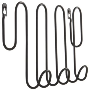 Jotex Černý kovový nástěnný věšák TURNS 40 cm