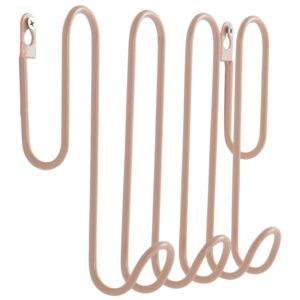 Jotex Světle růžový kovový nástěnný věšák TURNS 40 cm