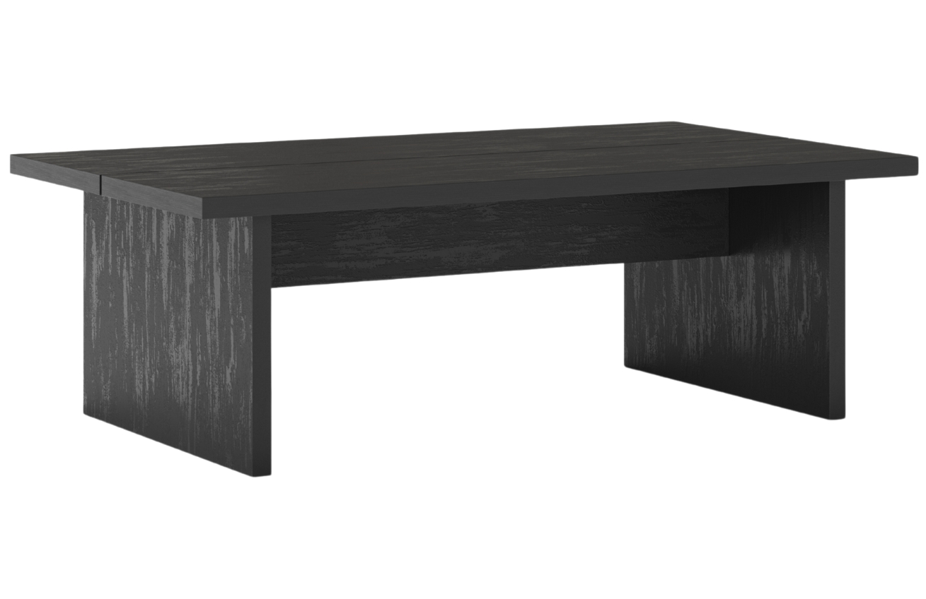 Marckeric Černý konferenční stolek Loana 120 x 70 cm