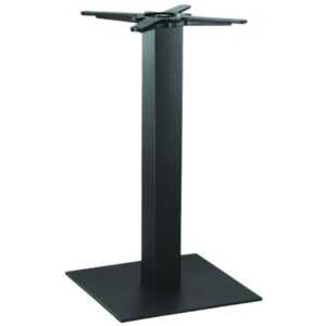 Pedrali Černá kovová stolová podnož HARD 40 x 40 cm